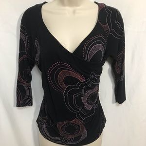 New York & Co. Sexy Black Stretch Top